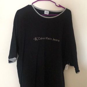 Vintage Calvin Klein Layered T Shirt